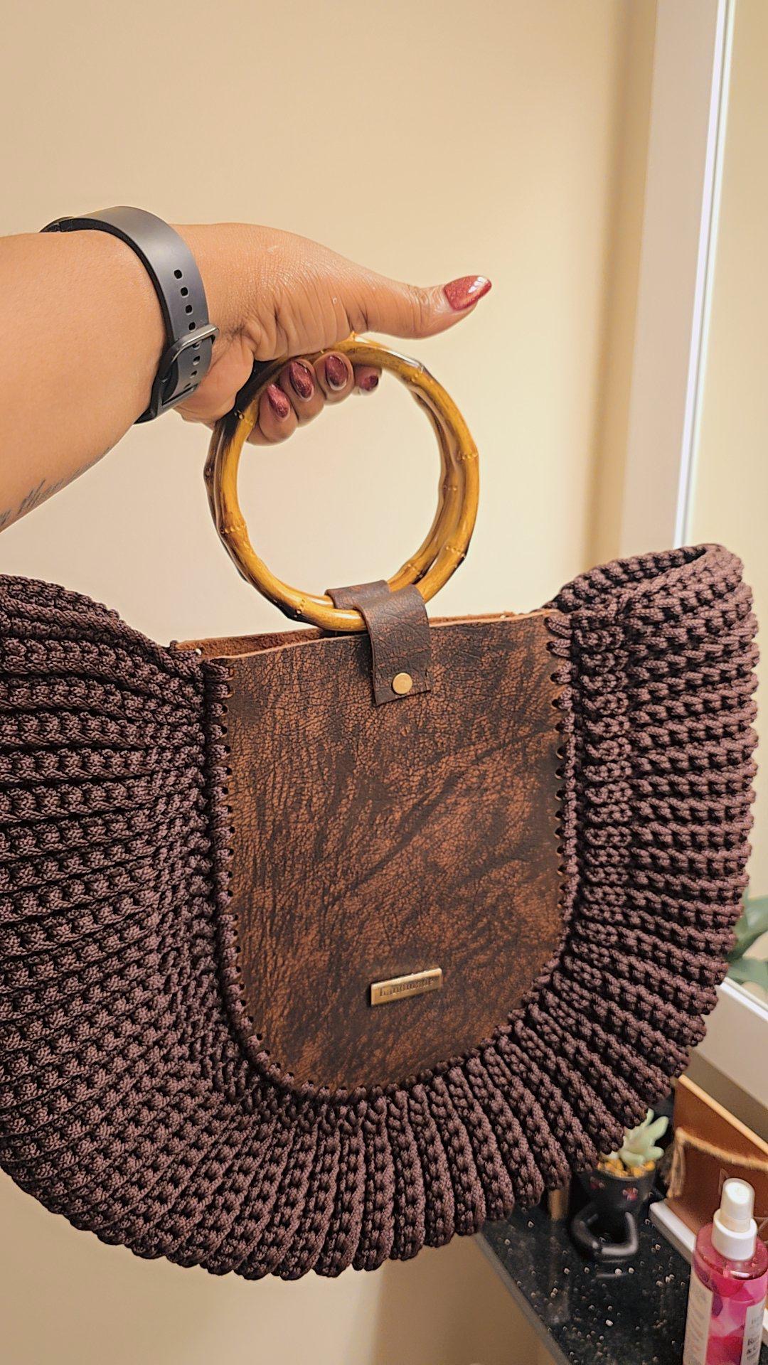 Crochet Mega Shell Bag