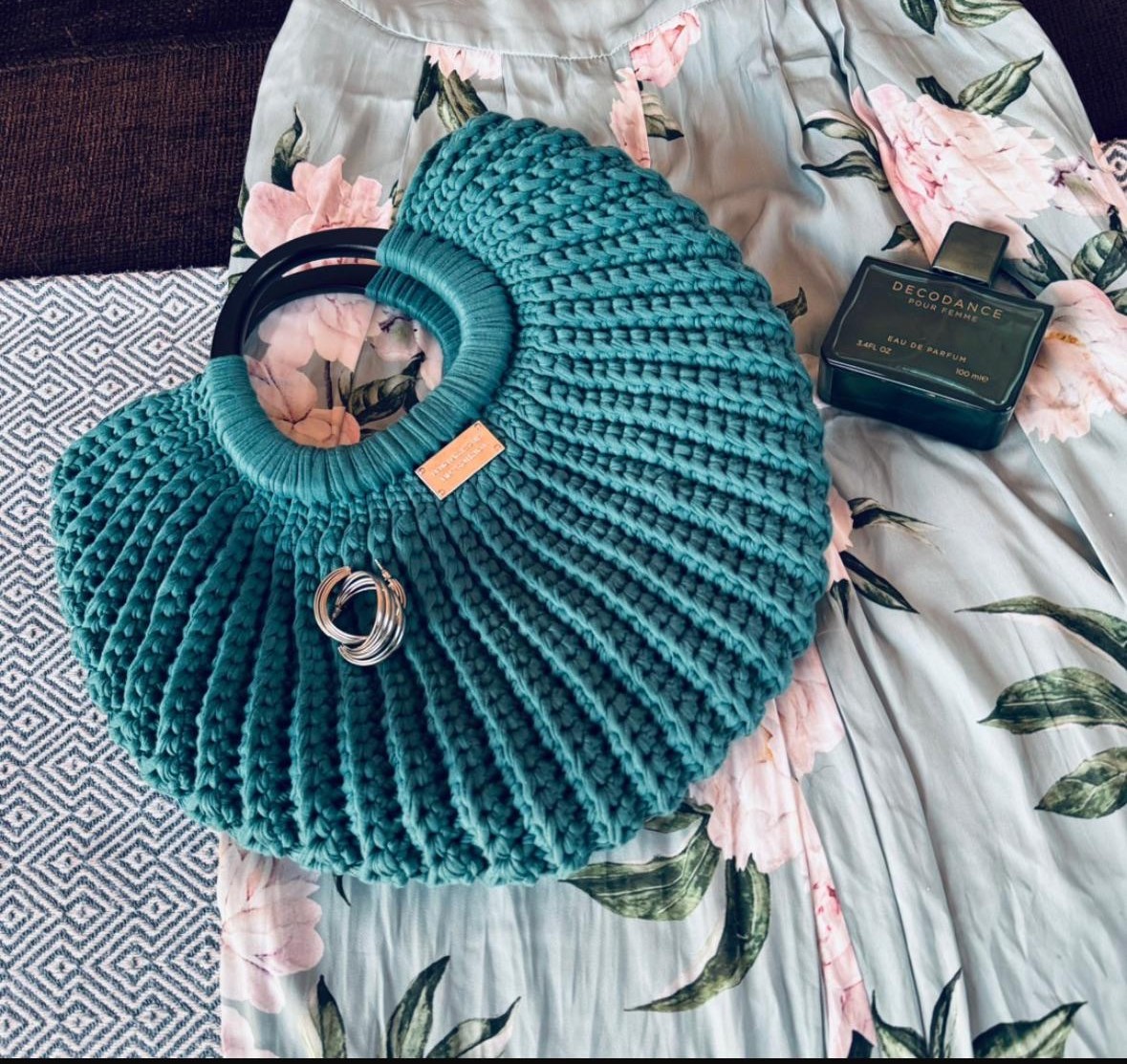 Crochet Shell Bag