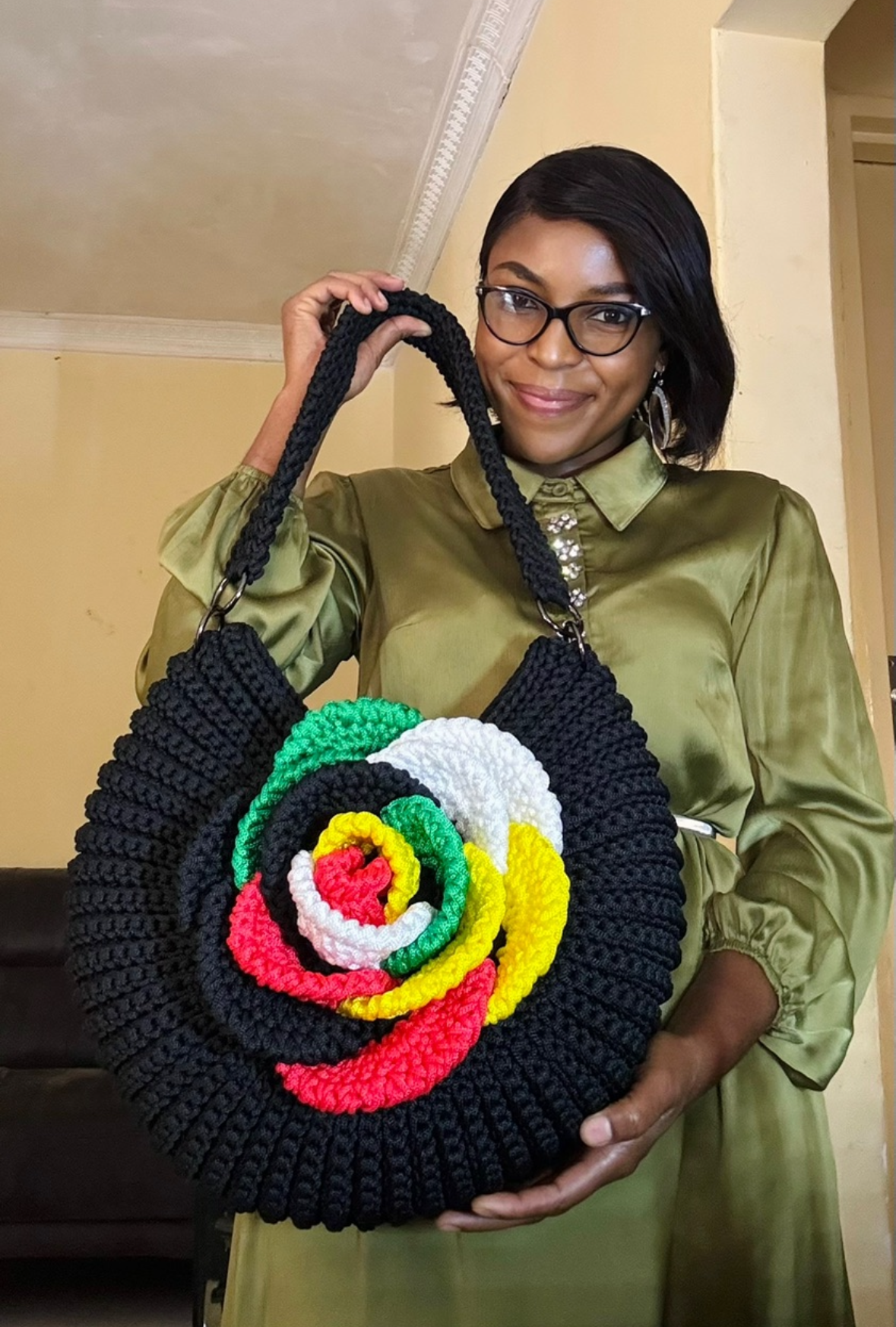 I am Zimbo Crochet Bag